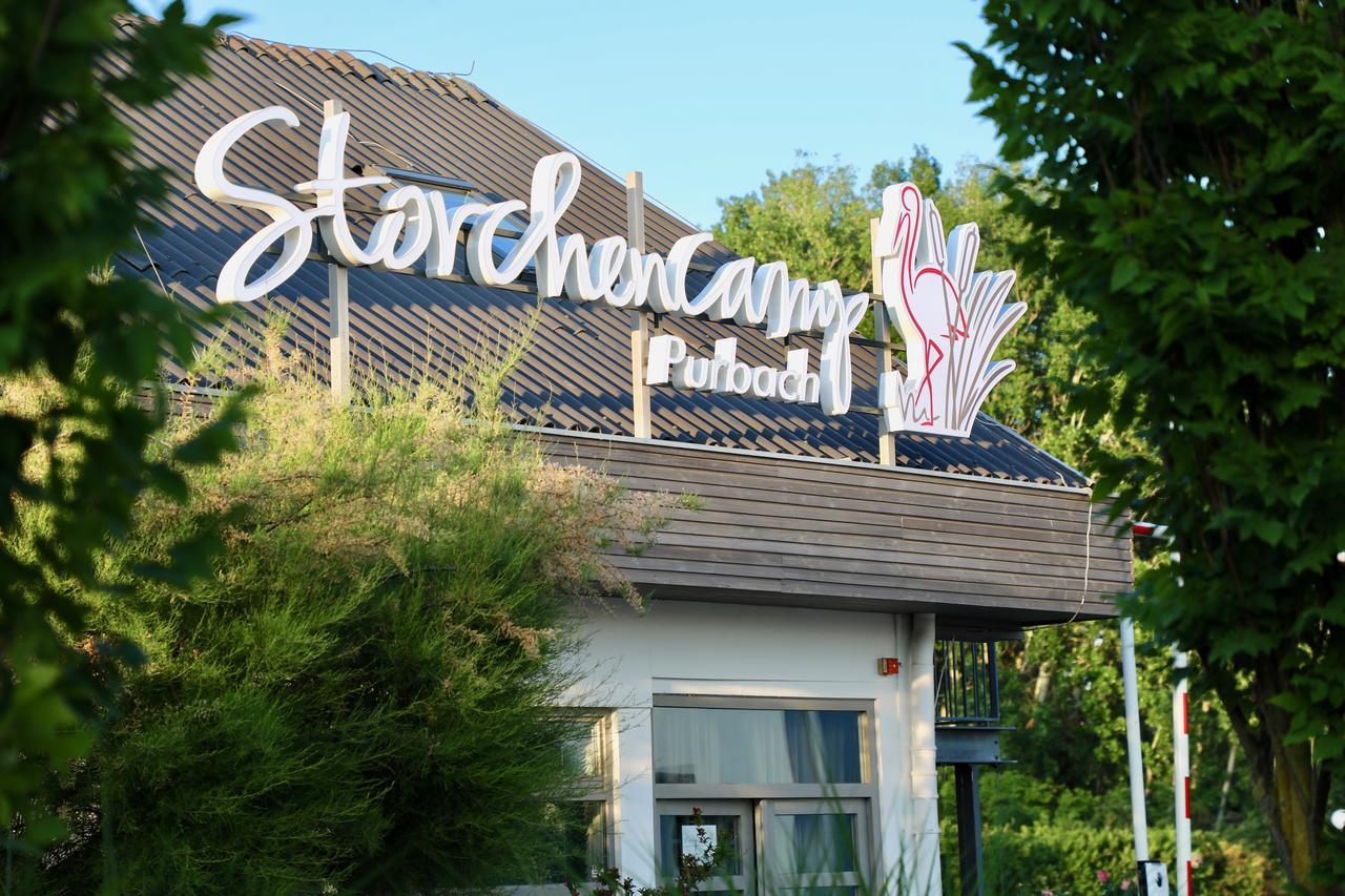 Storchencamp Gaestehaus Purbach Purbach am Neusiedlersee Buitenkant foto